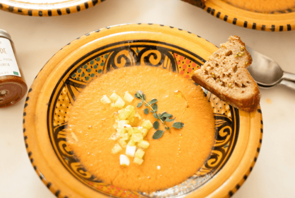 recette de gaspacho de tomates anciennes